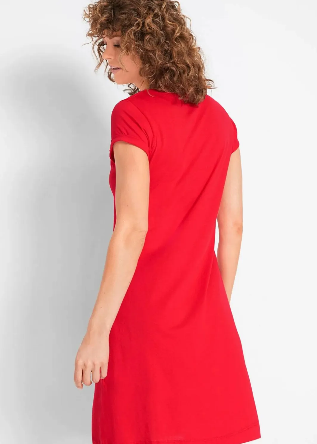 Damen bonprix Nachhaltigere Materialien|Kleider|Shirtkleid aus reiner Bio-Baumwolle