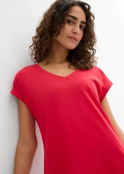 Outlet Shirtkleid aus reiner Bio-Baumwolle (2er Pack) Damen Nachhaltigere Materialien|Kleider