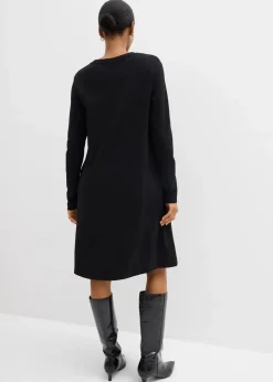 Hot Shirtkleid in A-Linie aus Viskose-Mix Damen Bekleidung·Pullover & Strickjacken|Kleider