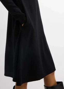 Hot Shirtkleid in A-Linie aus Viskose-Mix Damen Bekleidung·Pullover & Strickjacken|Kleider