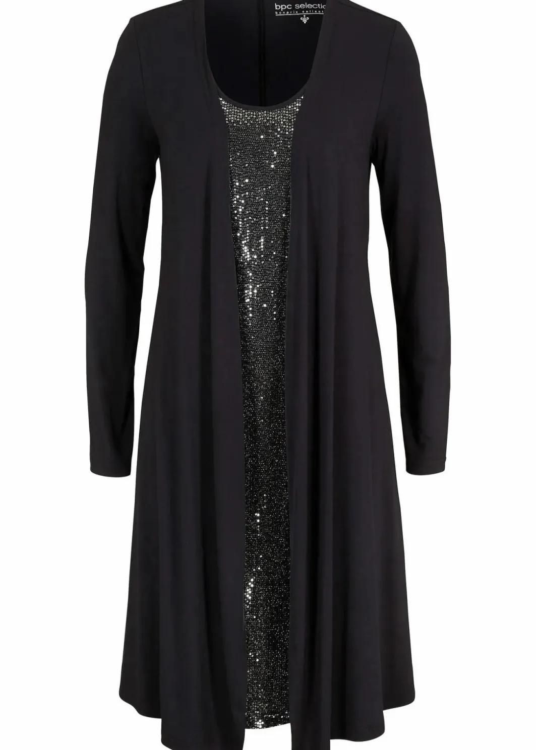 Discount Shirtkleid in Doppeloptik aus nachhaltiger Viskose Damen Bekleidung·Pullover & Strickjacken|Kleider