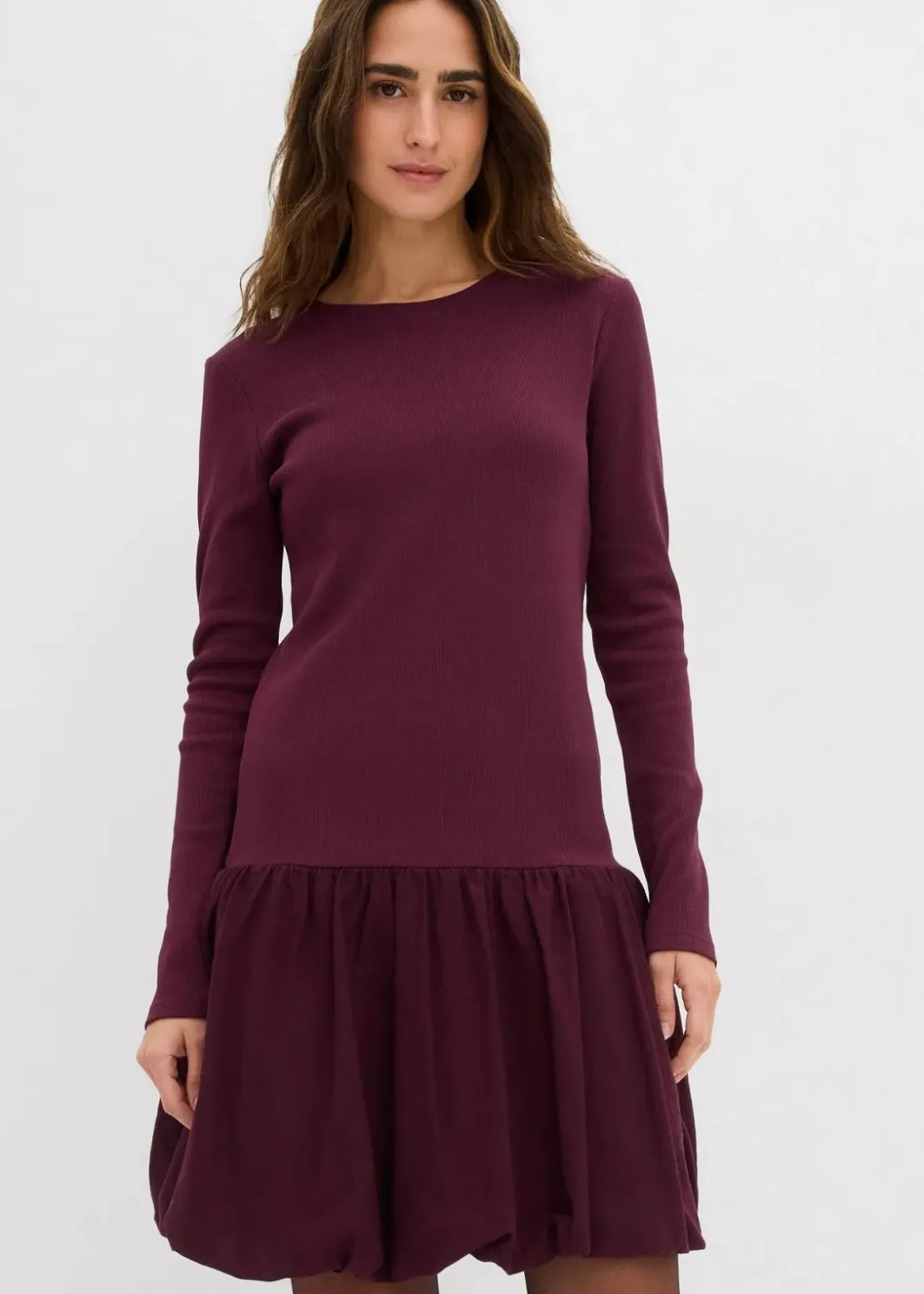 Shirtkleid mit Ballonrock Damen Kleider