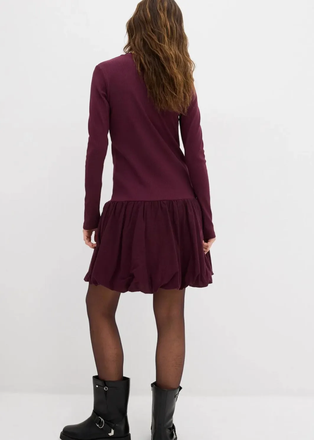 Shirtkleid mit Ballonrock Damen Kleider