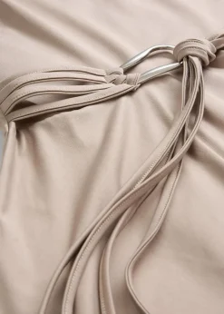 Damen bonprix Nachhaltigere Materialien|Kleider|Shirtkleid mit Gürteldetail