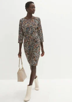 Clearance Shirtkleid mit Paisley Druck Damen Kleider|Bekleidung·Pullover & Strickjacken