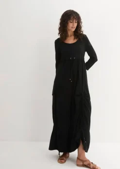 Damen bonprix Bekleidung·Pullover & Strickjacken|Kleider|Shirt-Kleid mit 3/4-Ärmeln