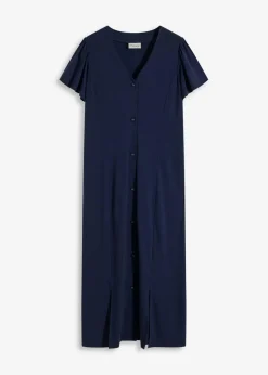Outlet Shirtkleid mit Schlitz Damen Bekleidung·Pullover & Strickjacken