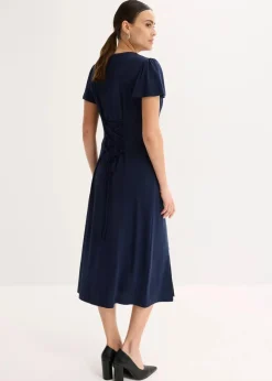 Outlet Shirtkleid mit Schlitz Damen Bekleidung·Pullover & Strickjacken