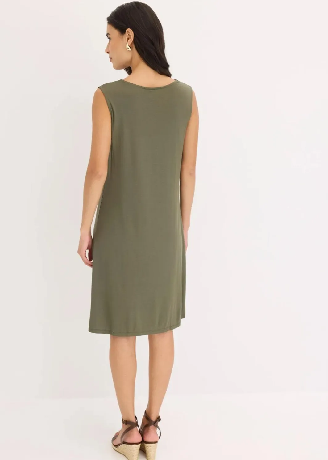 Online Shirtkleid mit Schluppe Damen Bekleidung·Pullover & Strickjacken|Kleider