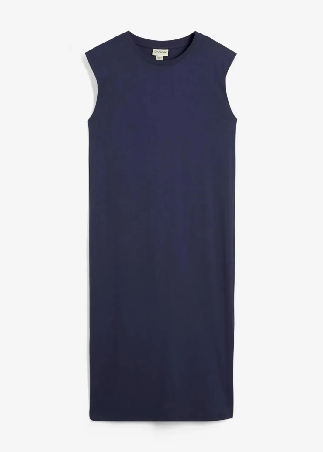 Damen bonprix Nachhaltigere Materialien|Kleider|Shirtkleid mit Schulterpolstern aus reiner Bio-Baumwolle