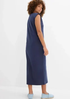 Damen bonprix Nachhaltigere Materialien|Kleider|Shirtkleid mit Schulterpolstern aus reiner Bio-Baumwolle