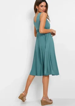 Online Shirtkleid mit V-Ausschnitt Damen Kleider