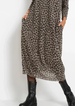 Damen bonprix Bekleidung·Pullover & Strickjacken|Kleider|Shirt-Midikleid