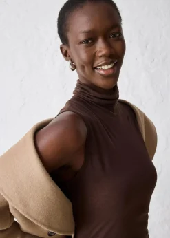 Damen bonprix Shirts & Tops|Shirttop aus weichem Woll-Mix