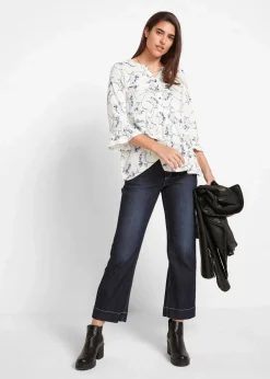 Damen bonprix Shirts & Tops|Nachhaltigere Materialien|Shirt-Tunika, 3/4-Arm