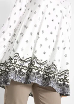 Online Shirt-Tunika aus Baumwoll-Viskose-Mix Damen Shirts & Tops