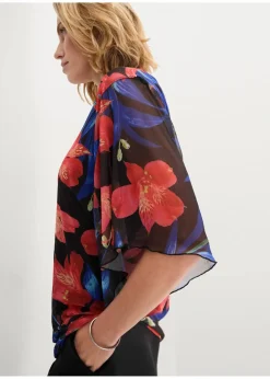 Outlet Shirt-Tunika aus Mesh Damen Shirts & Tops