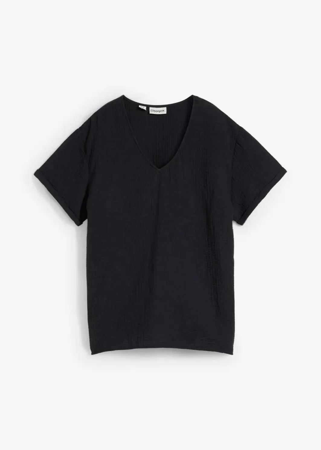 Damen bonprix Blusen & Tuniken|Bekleidung·Jacken & Mäntel|Shirt-Tunika aus softem Musselin