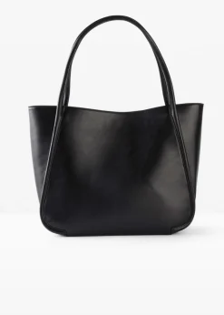 Sale Shopper mit runder Paspelierung und großer Innentasche Damen Taschen