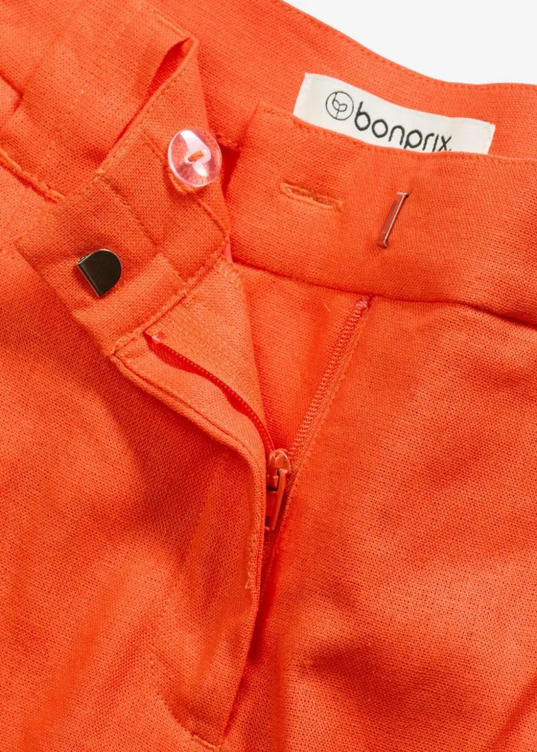 Damen bonprix Bekleidung·Outdoorbekleidung|Bekleidung·Kleider|Shorts aus leichtem Leinen-Mix