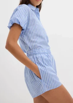 Damen bonprix Hosen|Shorts|Shorts aus reiner Baumwolle