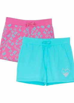 Kinder bonprix Mädchen 9-16 Jahre·Mehrfachpacks|Mädchen 9-16 Jahre·Shorts|Shorts aus reiner Bio-Baumwolle (2er-Pack)