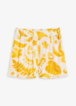 Online Shorts aus strukturierter Viskose Damen Bekleidung·Outdoorbekleidung|Bekleidung·Kleider