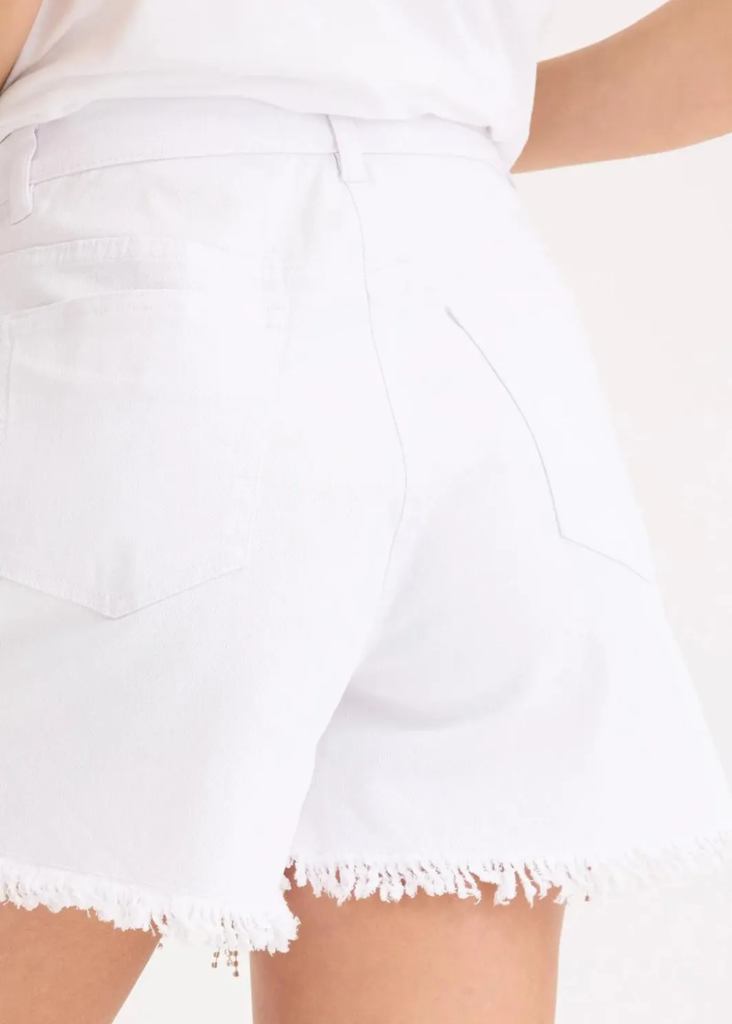 Damen bonprix Shorts|Hosen|Shorts mit Kettendetail