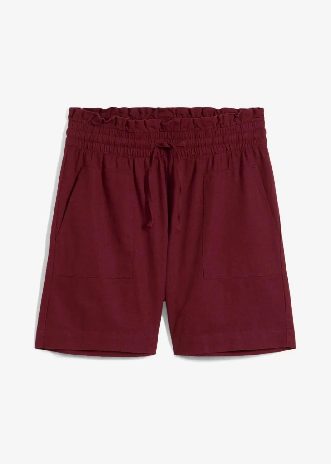 Damen bonprix Hosen|Shorts|Shorts mit Leinen
