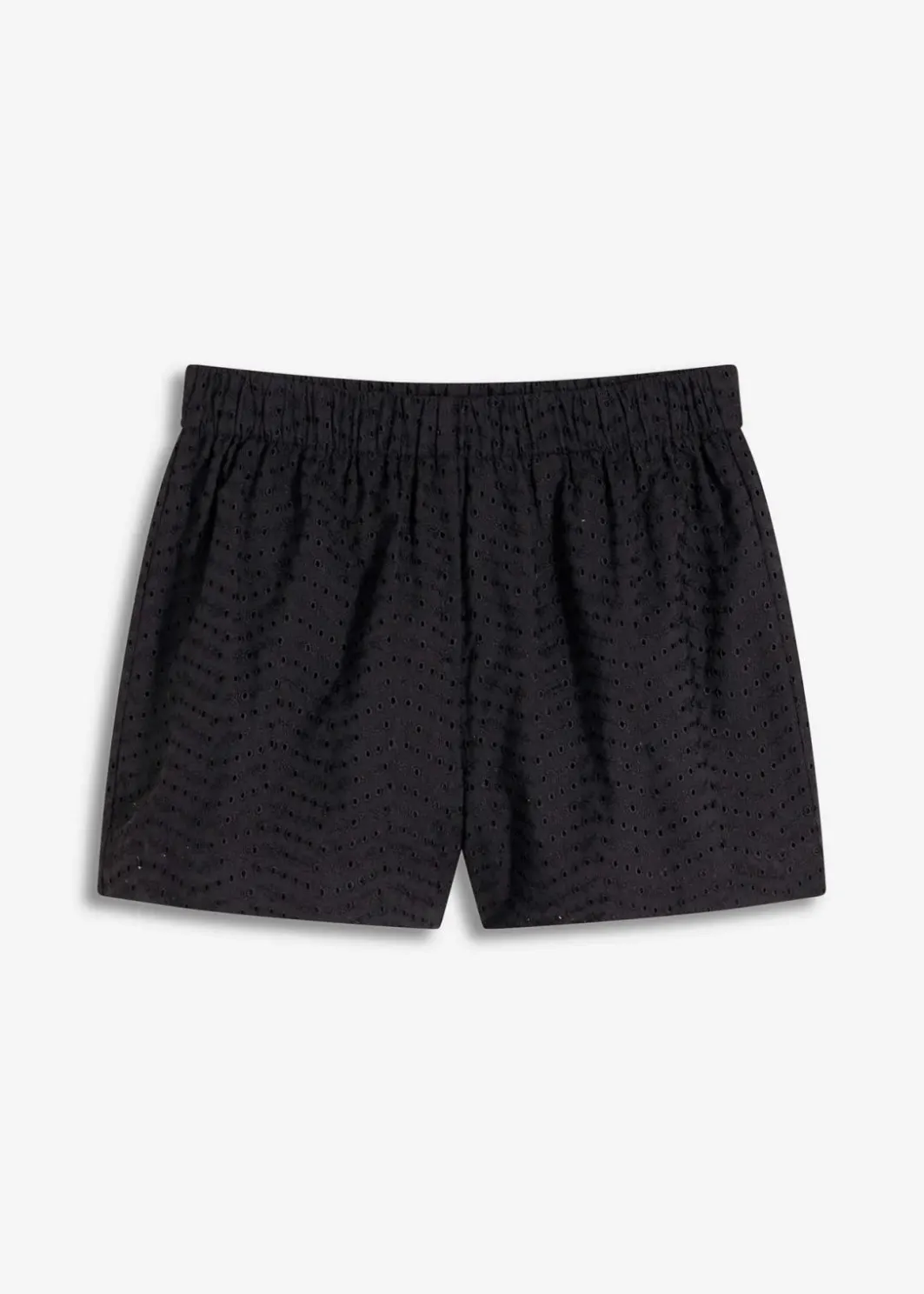 Best Shorts mit Lochstickerei Damen Hosen|Shorts