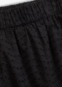 Best Shorts mit Lochstickerei Damen Hosen|Shorts