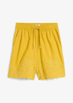 New Shorts mit Seidenanteil Damen Hosen|Premium