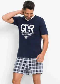 Online Shorty Herren Pyjamas|Große Größen