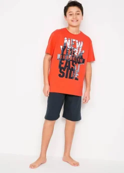 Clearance Shorty aus reiner Baumwolle (2-tlg. Set) Kinder Jungen·Nachtwäsche