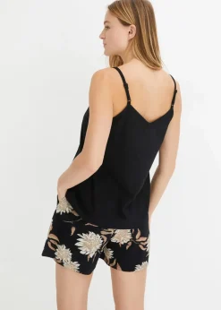 Clearance Shorty aus reiner Baumwolle Damen Wäsche·Nachtwäsche|Nachtwäsche