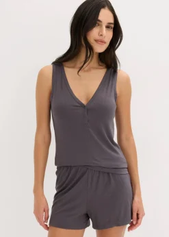 Discount Shorty aus weicher Rippe Damen Wäsche·Nachtwäsche|Nachhaltigere Materialien