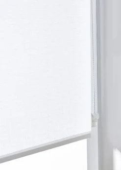 Online Sichtschutzrollo in Leinen Optik Rollos