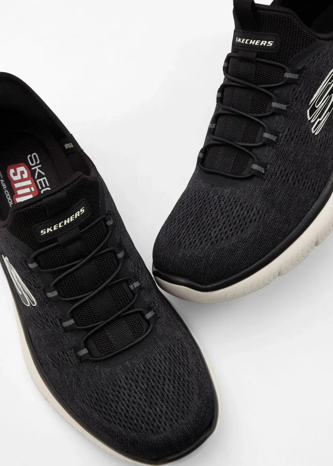 Herren Skechers Sneaker|Komfort-Slip-In-Sneaker mit Memory Foam