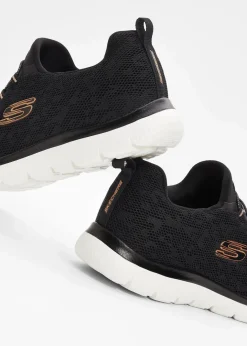 Damen Skechers High Heels|Komfortschuhe|Komfort-Sneaker mit Memory Foam