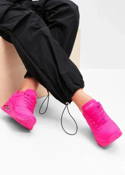 Sneaker mit Memory Foam Damen High Heels|Sneaker