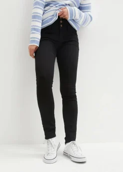Skinny Jeans High Waist, Shaping Thermojeans Damen Kurzgrößen|Bekleidung·Shirts & Tops