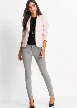 Sale Skinny Jeans Mid Waist, Stretch Damen Jeans