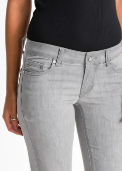 Sale Skinny Jeans Mid Waist, Stretch Damen Jeans