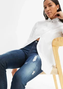 Damen bonprix Bekleidung·Shirts & Tops|Jeans|Skinny Jeans Mid Waist, Stretch