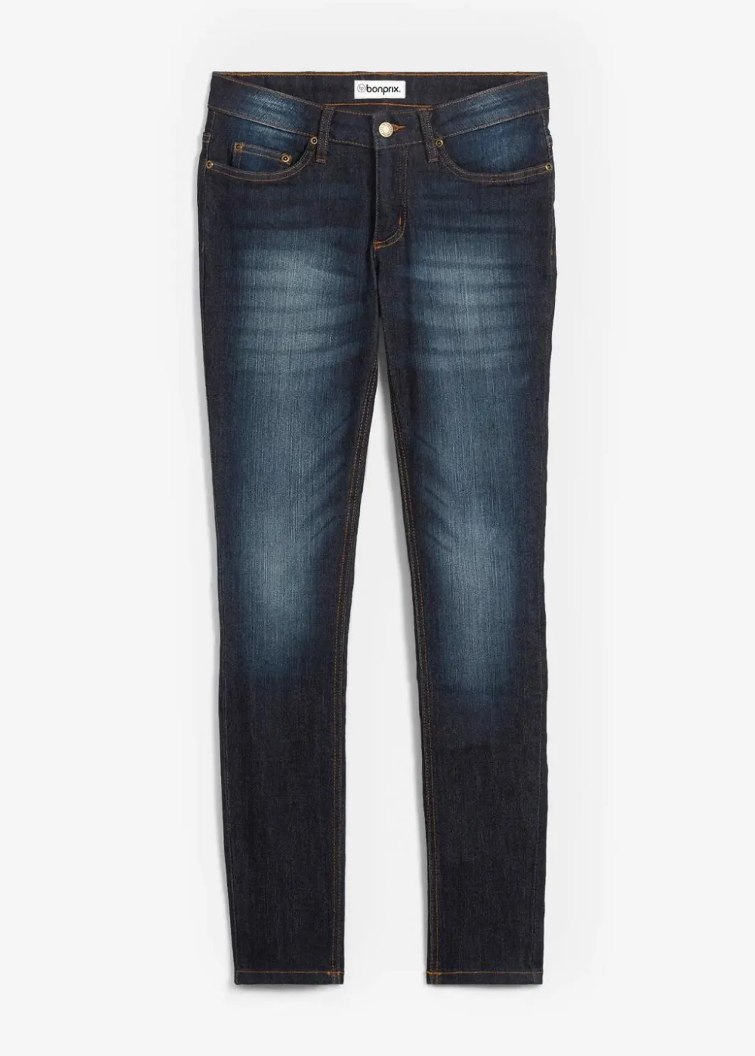 New Skinny Jeans Mid Waist, Stretch Damen Kurzgrößen|Bekleidung·Shirts & Tops