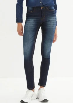 New Skinny Jeans Mid Waist, Stretch Damen Kurzgrößen|Bekleidung·Shirts & Tops