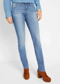 Clearance Skinny Jeans Mid Waist, Stretch Damen Jeans|Kurzgrößen
