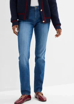 Hot Skinny Jeans Mid Waist, Stretch Damen Jeans|Kurzgrößen