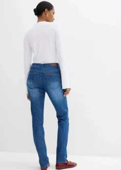 Hot Skinny Jeans Mid Waist, Stretch Damen Jeans|Kurzgrößen