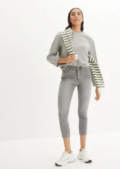 Outlet Skinny-Jeans High Waist, 7/8 Komfort-Stretch Damen Kurzgrößen|Bekleidung·Shirts & Tops
